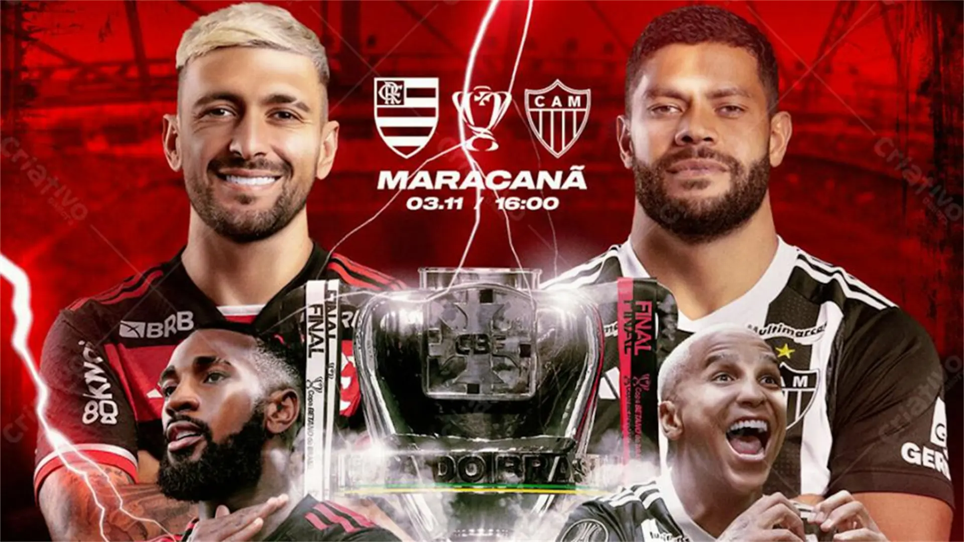 Final da Copa do Brasil 2024: Flamengo x Atlético-MG