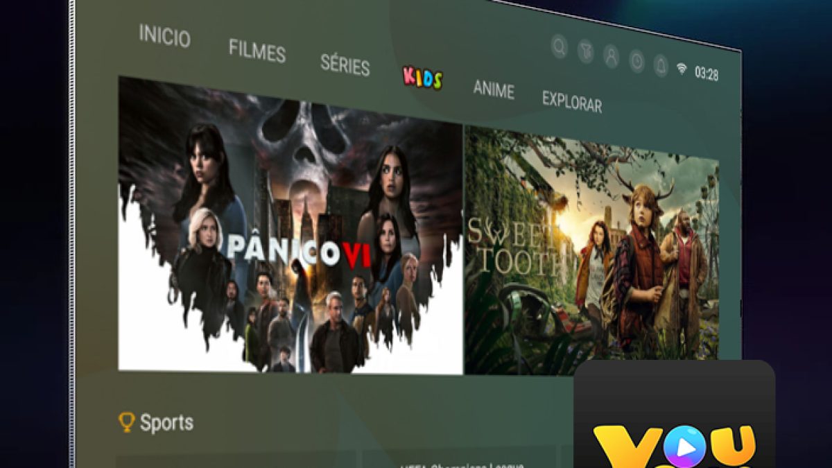 Instale o YouCine no Navegador de Sua Smart TV